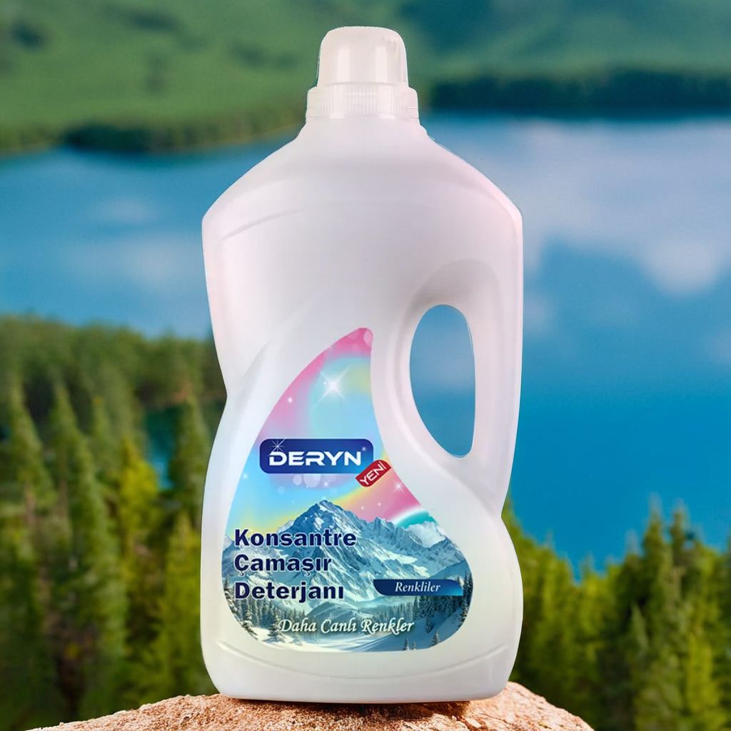 Renkliler için özel formül - Deryn Konsantre Çamaşır Deterjanı